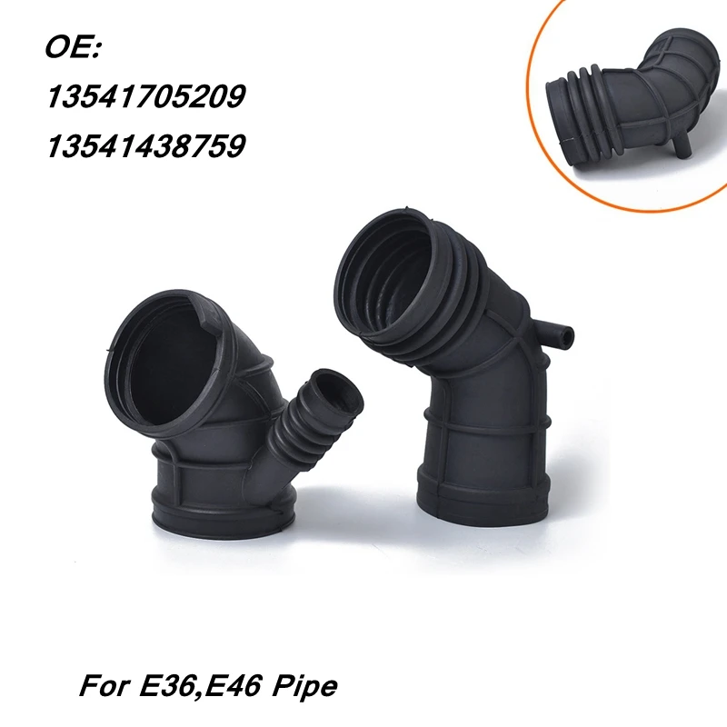 

1 Pairs Car Parts Car Air Intake Boot Hose Pipe E36 E46 Hose Pipe OE 13541705209,13541438759