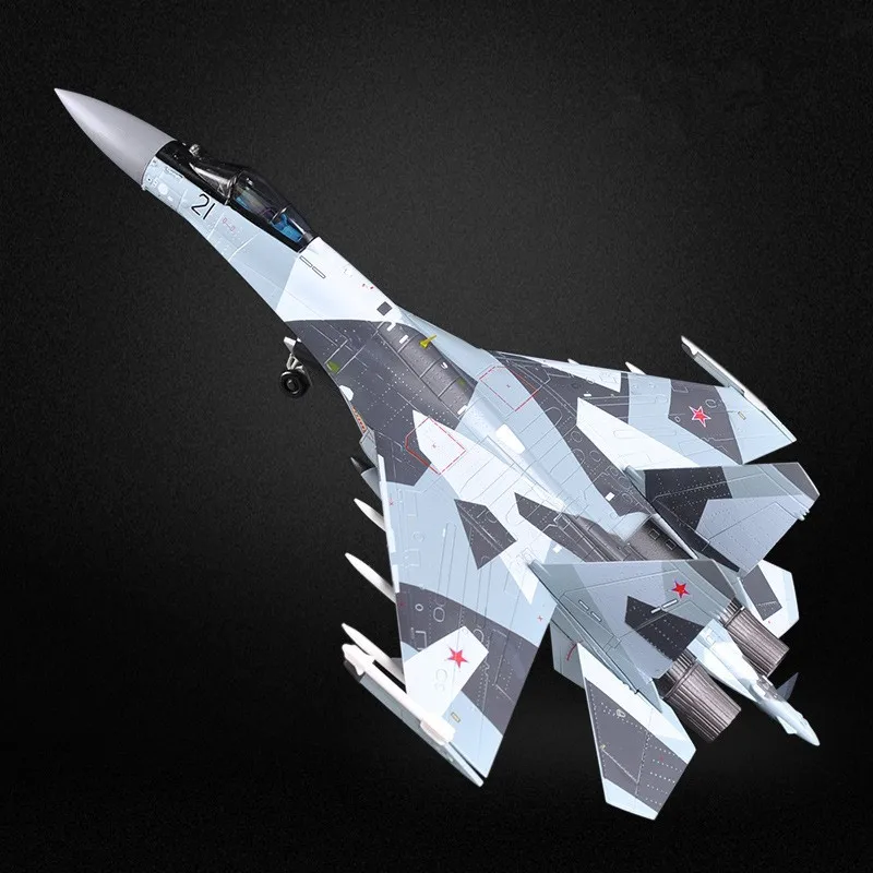 Модели Игрушек масштаб 1:72 Sukhoi модель военного самолета из литого металлического