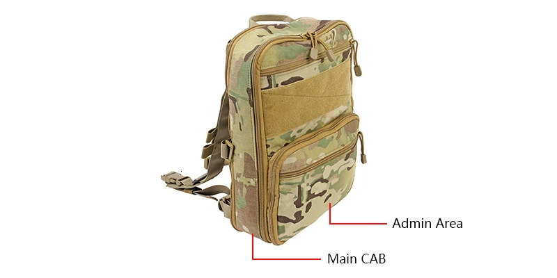 Flatpack D3 Тактический Рюкзак гидратация Перевозчик Molle Чехол страйкбол военная экипировка многоцелевой жилет штурмовой мягкий рюкзак для путешествий сумка