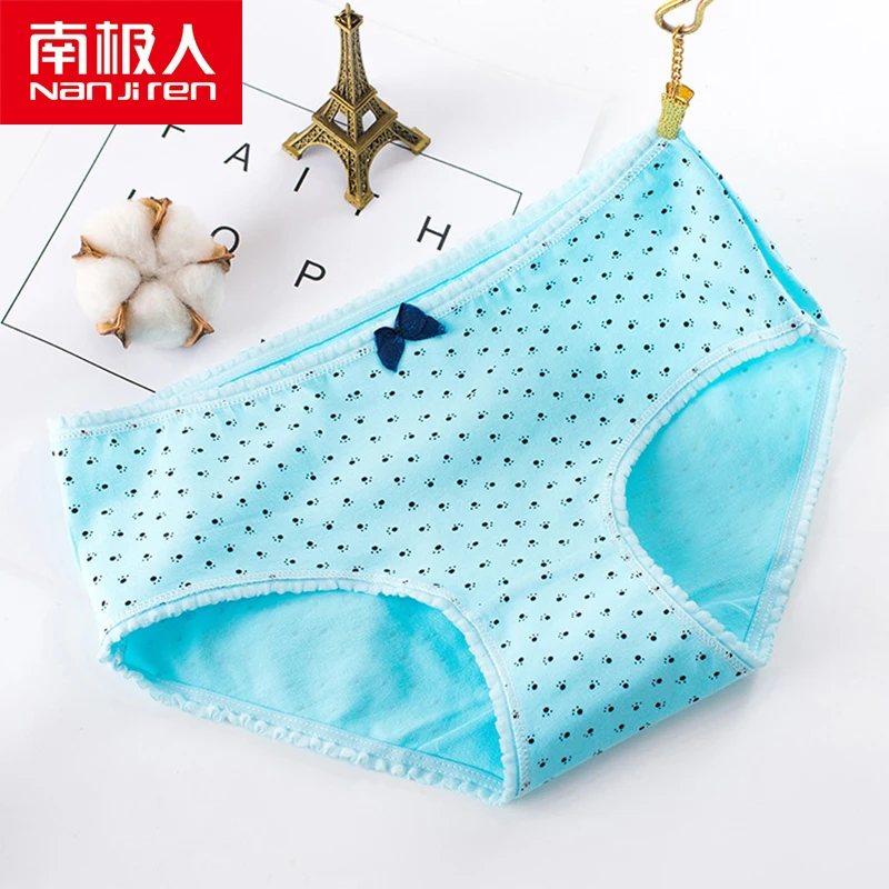 5 шт./партия женские хлопковые трусы с принтом|Женские трусики| |
