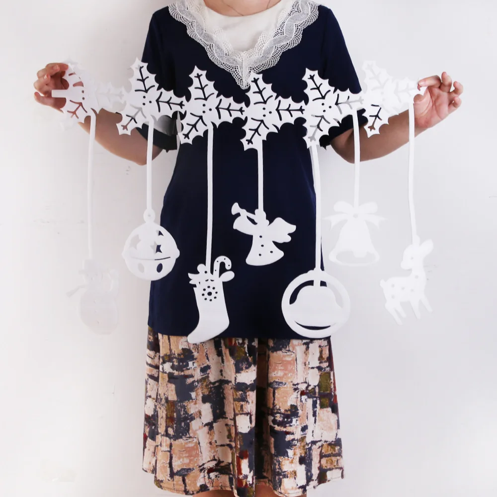 2 шт./упак. новая искусственная Снежинка пена снежинка снеговик лося колокольчик