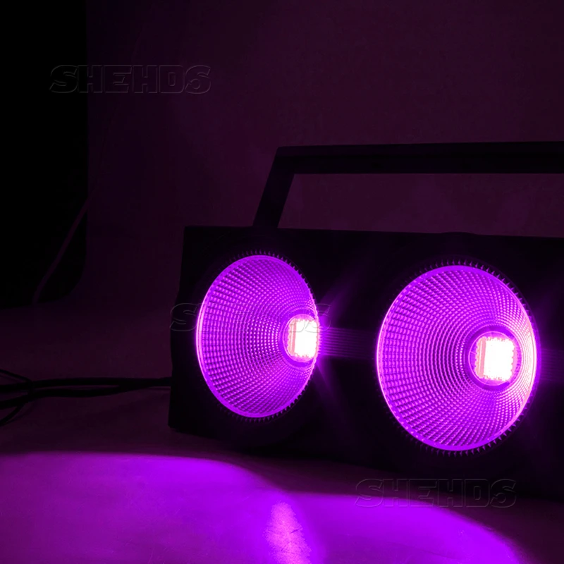 200 Вт COB RGBWA+ UV 6в1/RGBW 4в1/RGB 3в1/теплый белый холодный белый UV светодиод светодиодное Освещение dj освещение
