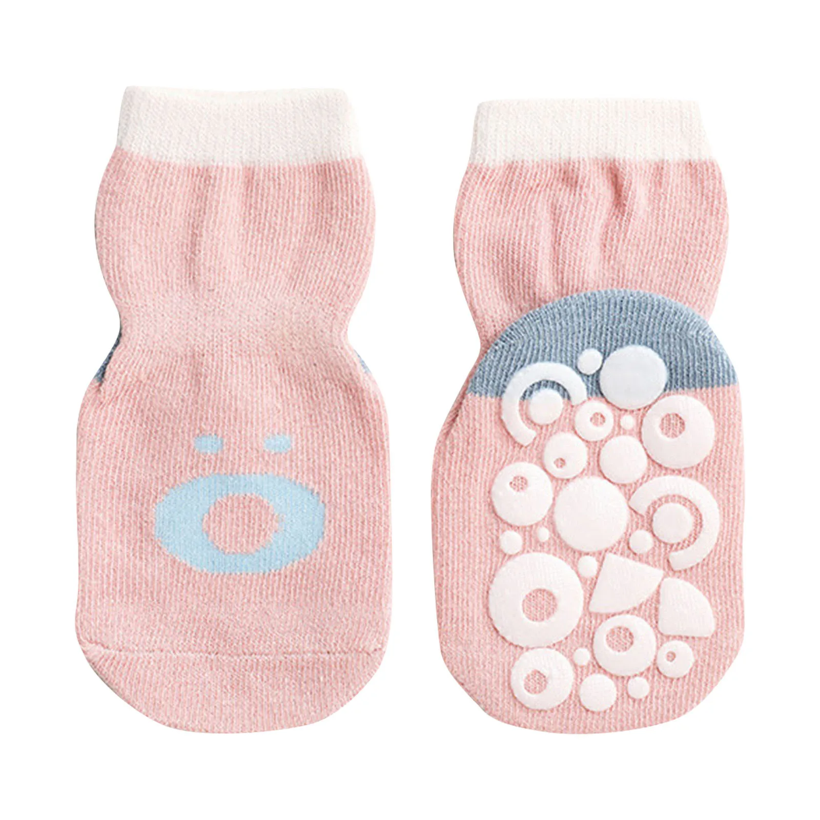 

Lovely retro socks, fruit printing, middle tube socks, glue dispensing, antiskid floor socks, baby walking socks, boys and girls