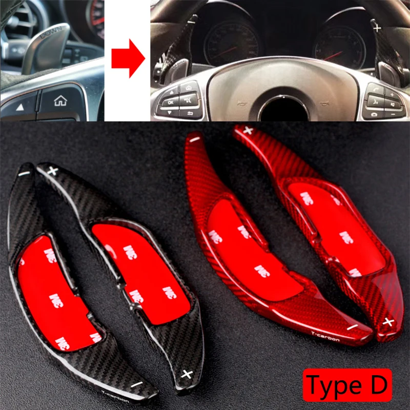 Paddle Shift For Mercedes Benz AMG A45 C63 CLA45 GLE GLA CLS GLS W205 W213 Car Steering Wheel Extension Shifters DSG Sticker | Автомобили