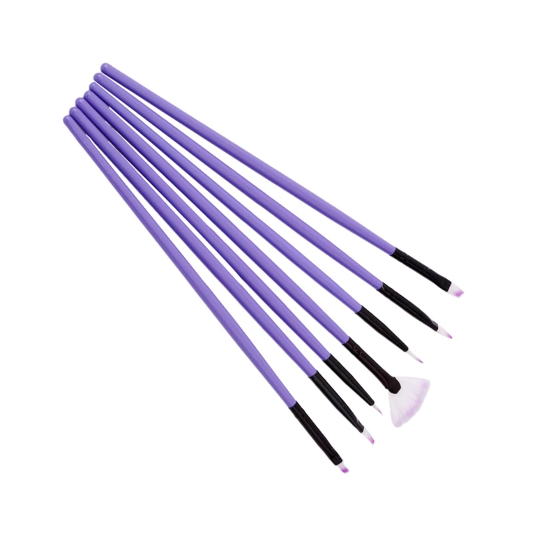 Набор кистей для маникюра с УФ гелем 7 шт./компл.|Кисти ногтей| |