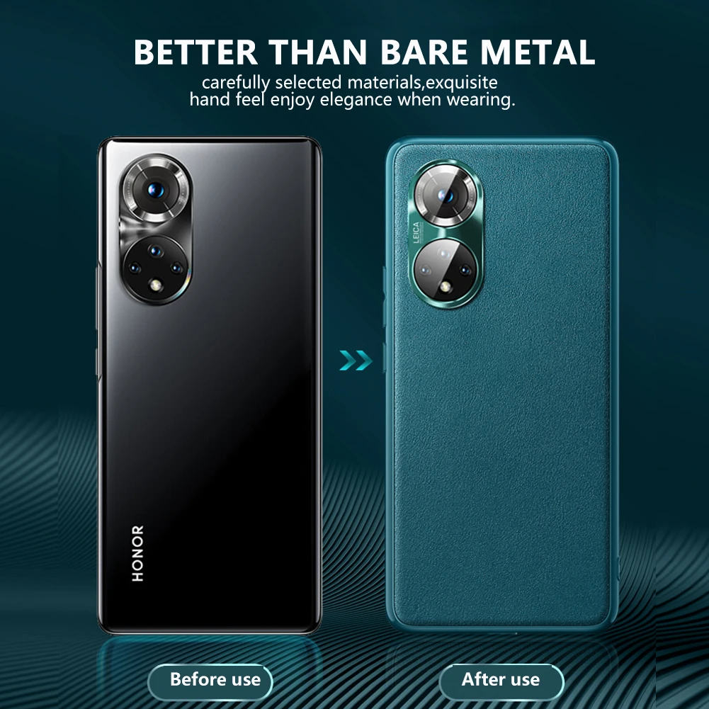 Чехол-накладка для Huawei Honor 20 Pro 30 50 50SE из искусственной кожи