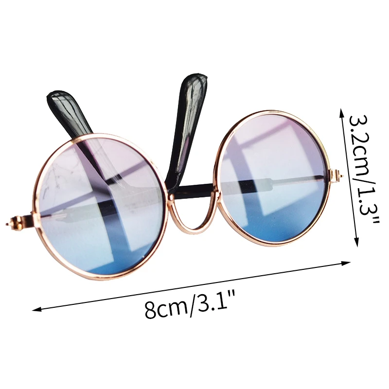 

Cute Cat Dog Eyewear Glasses Pet Fashion Sunglasses Eye Protection Pets Photos Props Pet Supplies Cat Dog Decor ToolPet Glasses