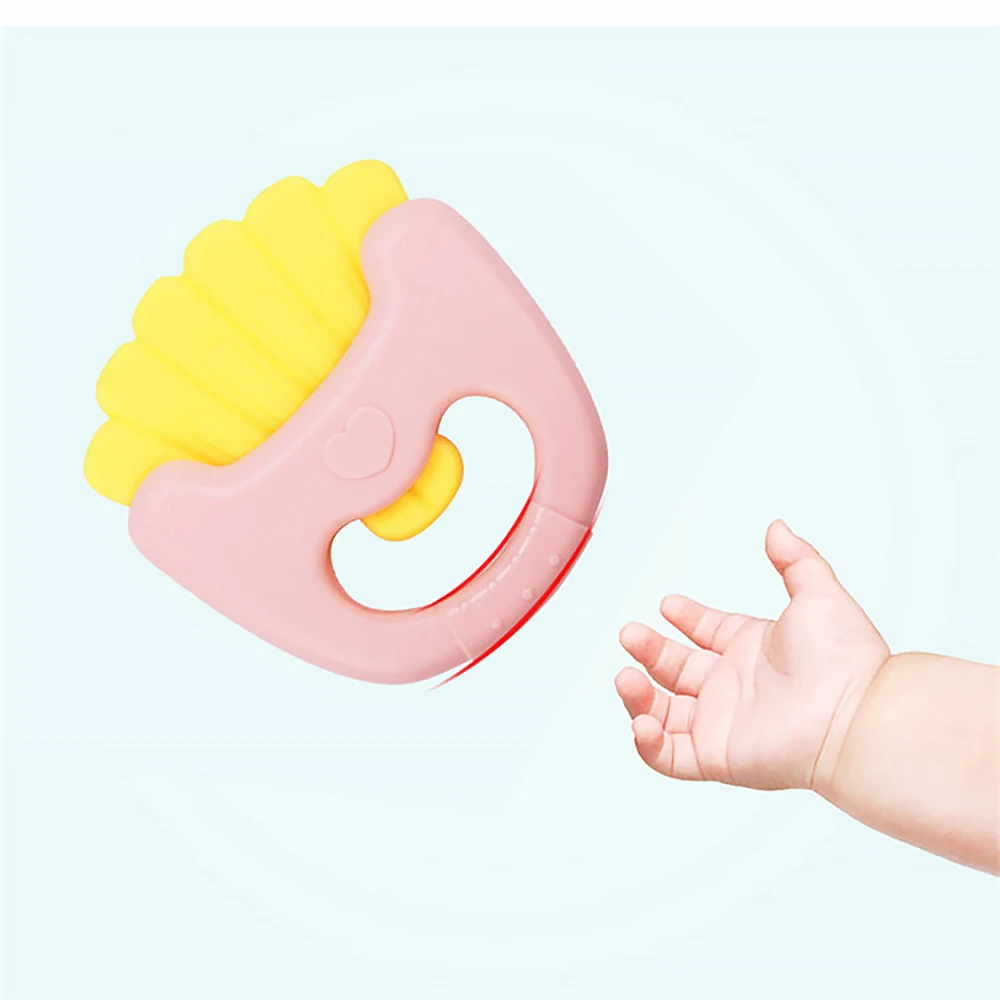 8-Piece Rattle Toy Cute Portable Safety Silicone Tooth Massage Baby Molar Stick rattle toy | Игрушки и хобби
