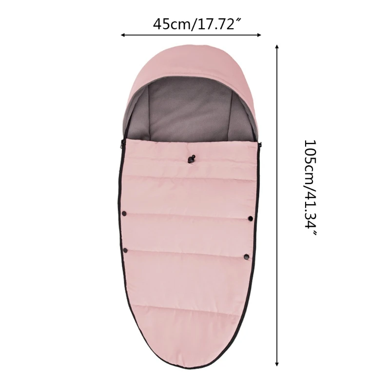 

Baby Sleeping Bag Infant Cart Foot Warmer Sleepsack Stroller Footmuff Envelope for Newborns Kids