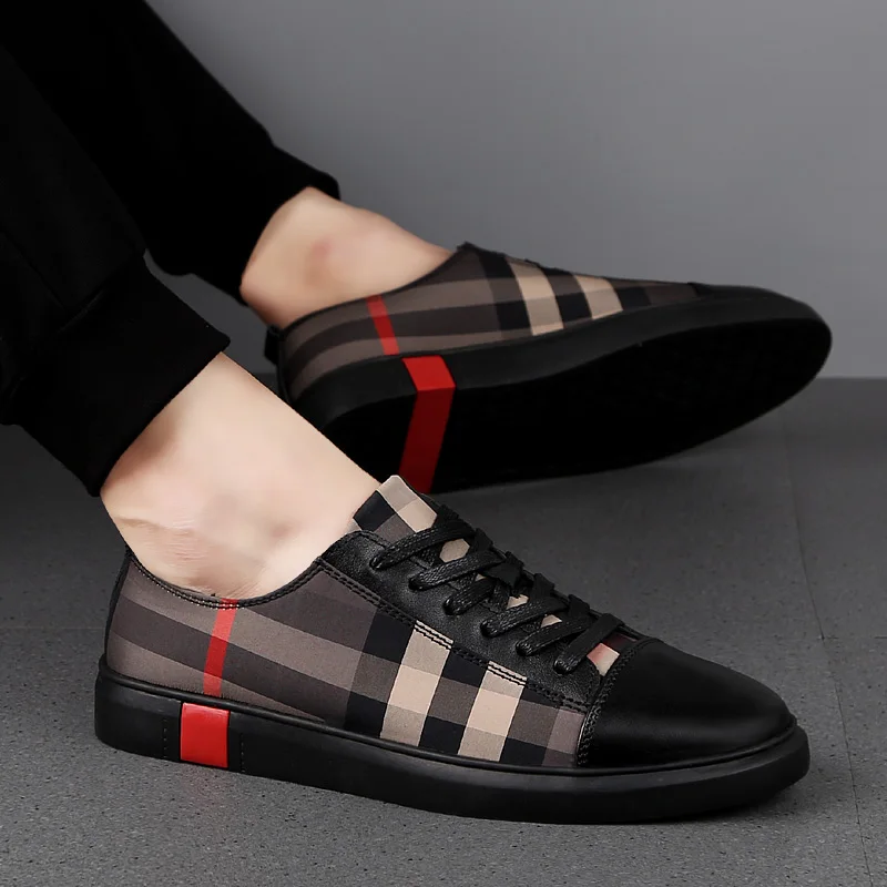 

New Men Vulcanized Shoes Sneakers casual Men's Fashion Casual Lace-Up Colorful Canvas Sport board Shoes breathable trend Korean