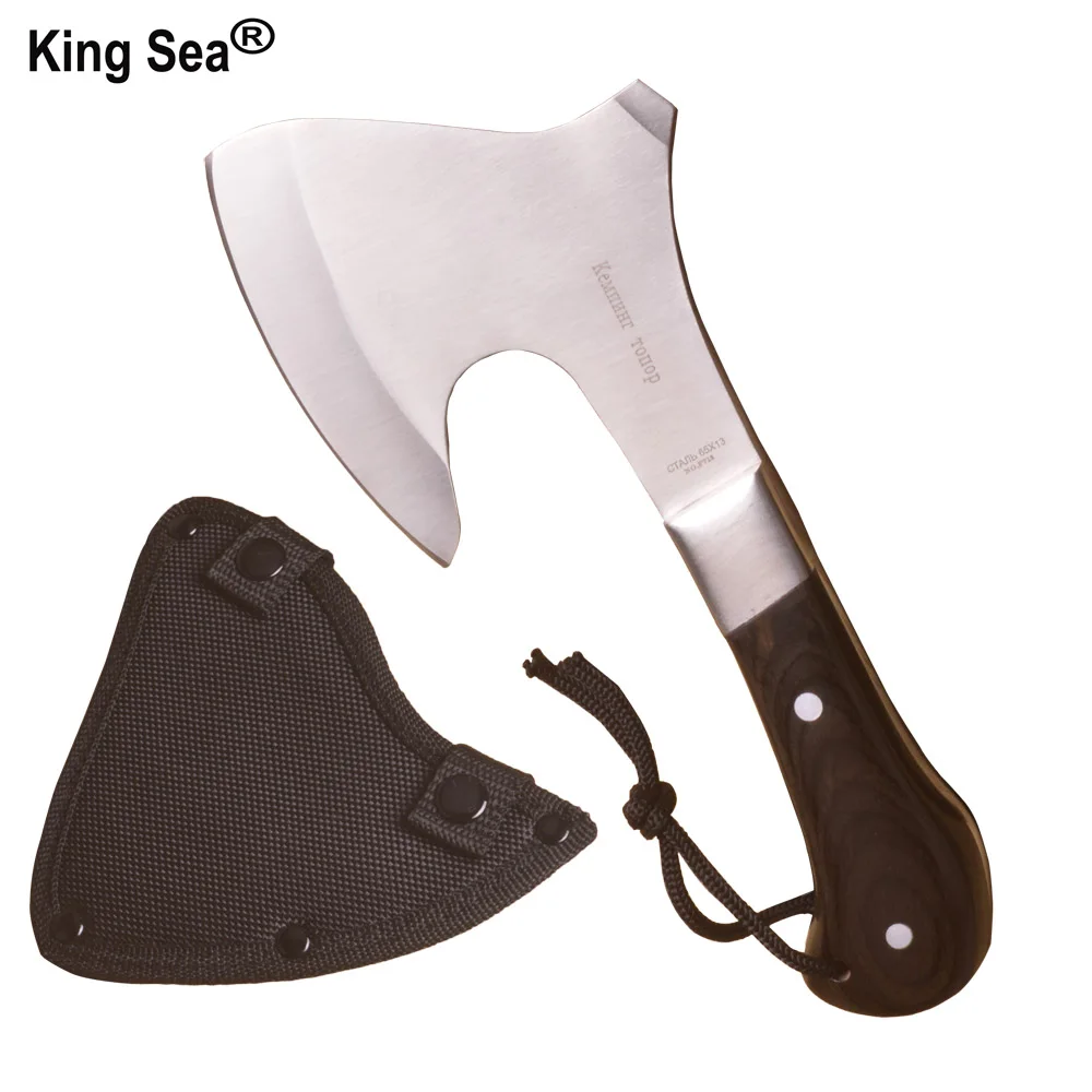 Новый многофункциональный топор King Sea 2018 деревянная ручка открытый нож Томагавк
