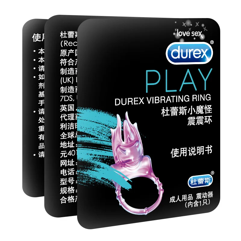 Durex вибрационное кольцо для стимуляции клитора Женский удлинитель пениса