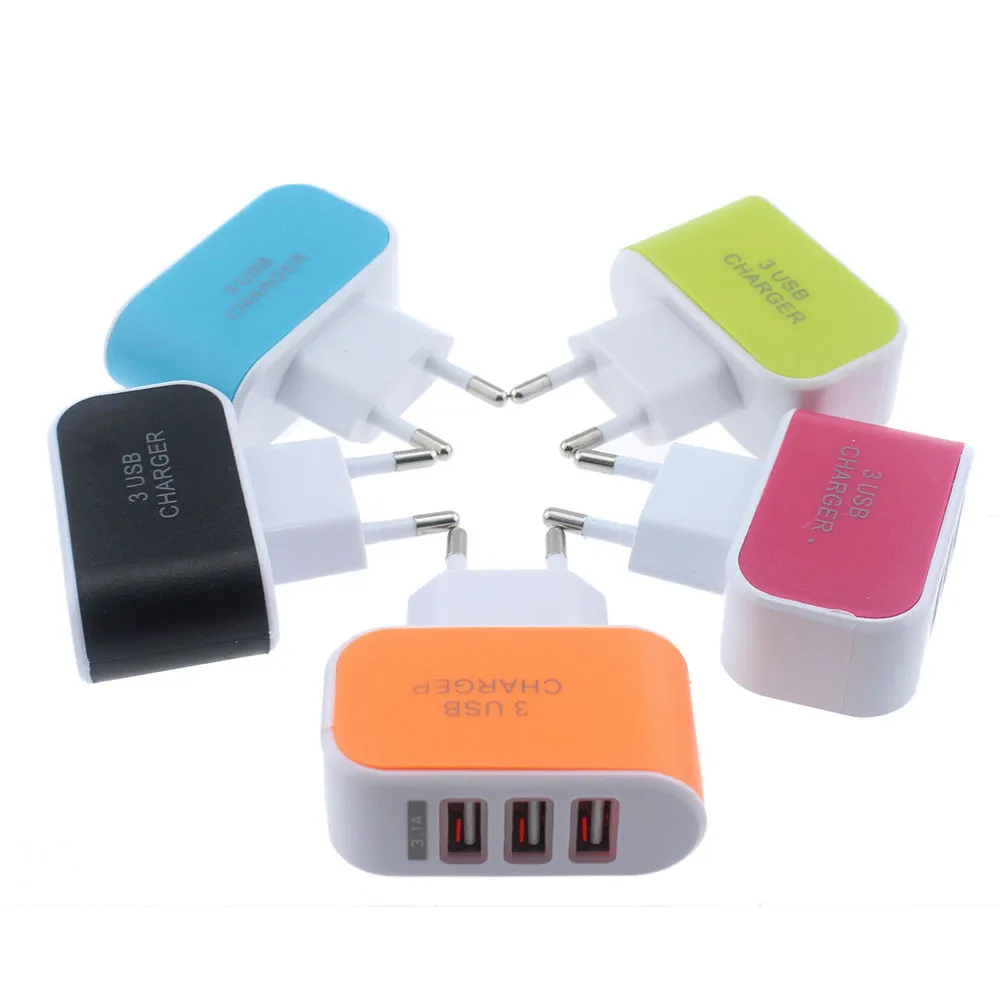 Ouhaobin 3.1A usb-портами для подключения к настенной AC зарядное устройство адаптер Samsung