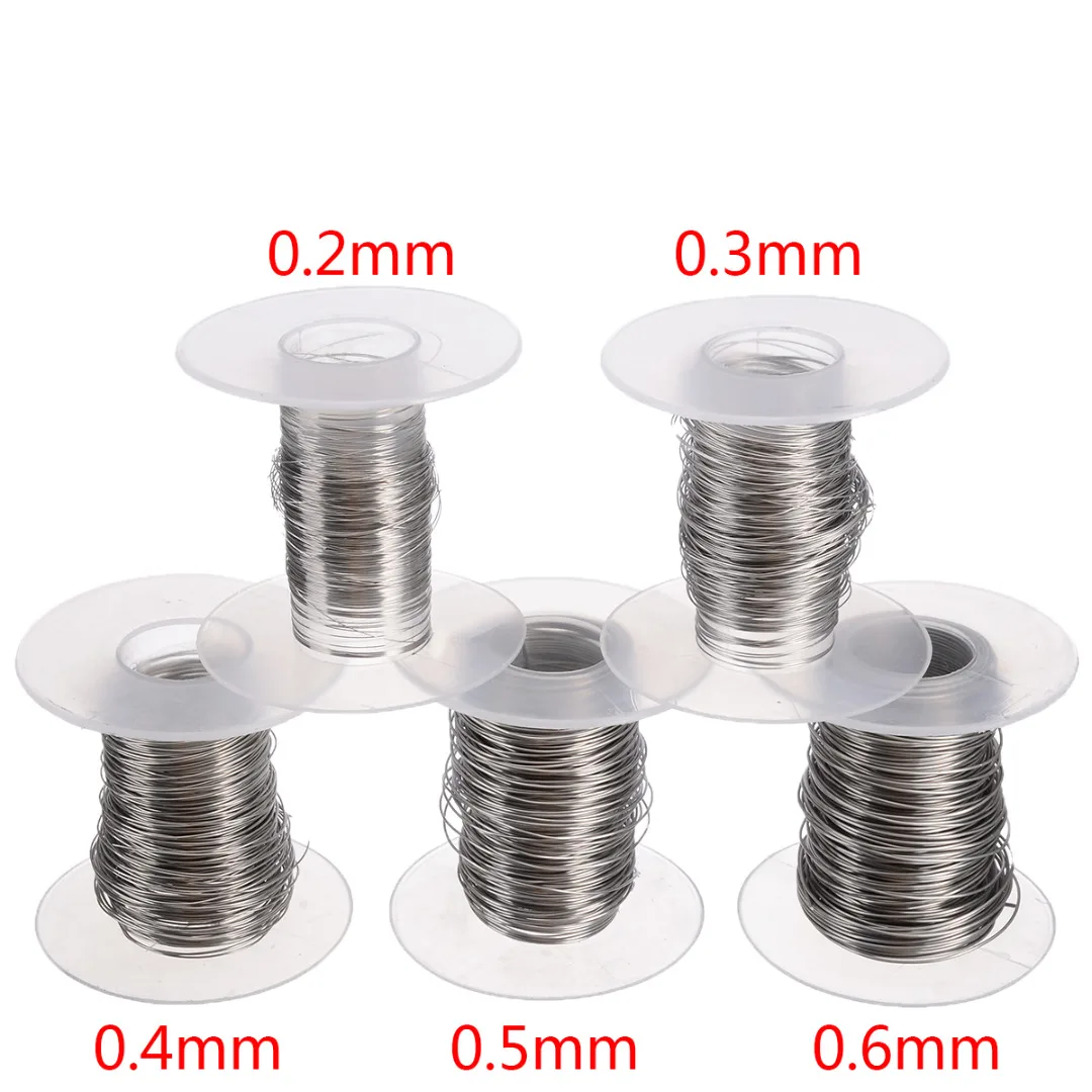 1 рулон рулонной проволоки из нержавеющей стали 30 м один яркий мягкий трос мульти