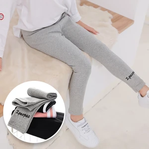 Girl Leggings Kid Spring Autumn Cotton Stretch Leggings Teens Elastic Pants Leggins Kids Sports Pant