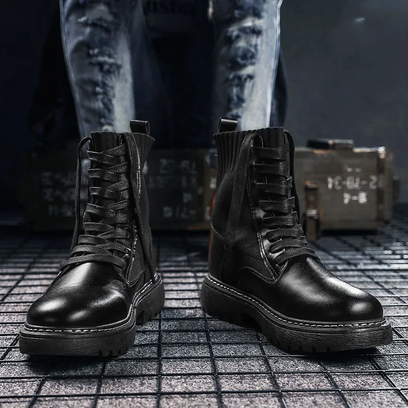 Мужская обувь мужские зимние ботинки для снега ковбойские водонепроницаемые до