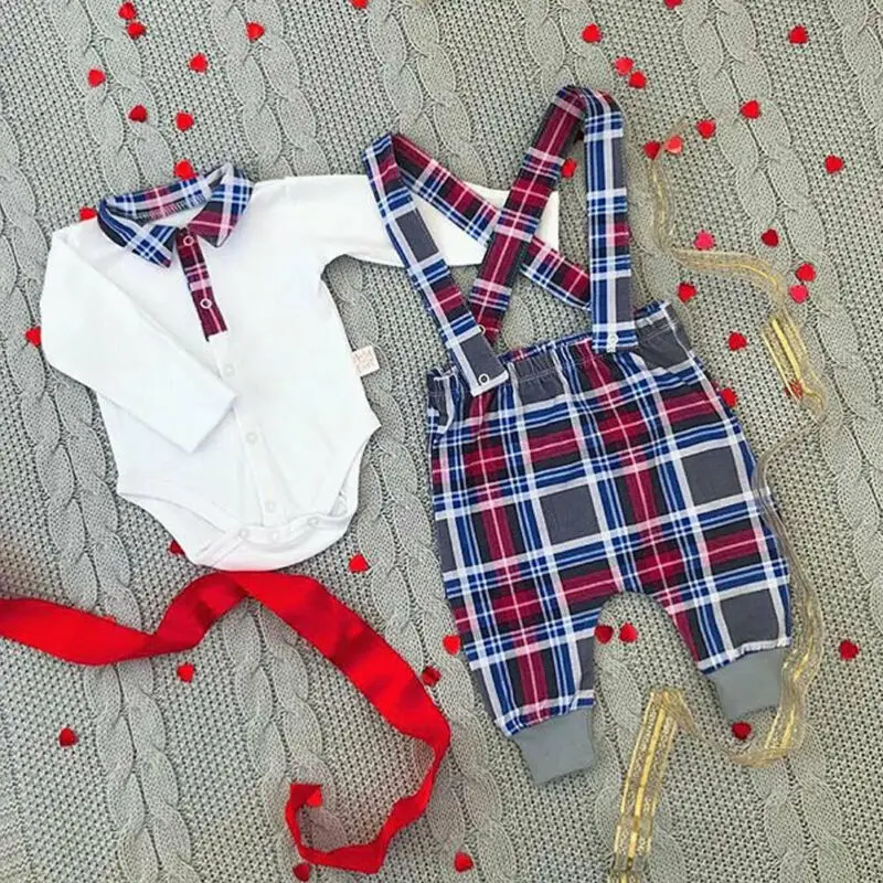 Рубашка с длинным рукавом и круглым вырезом для новорожденных мальчиков