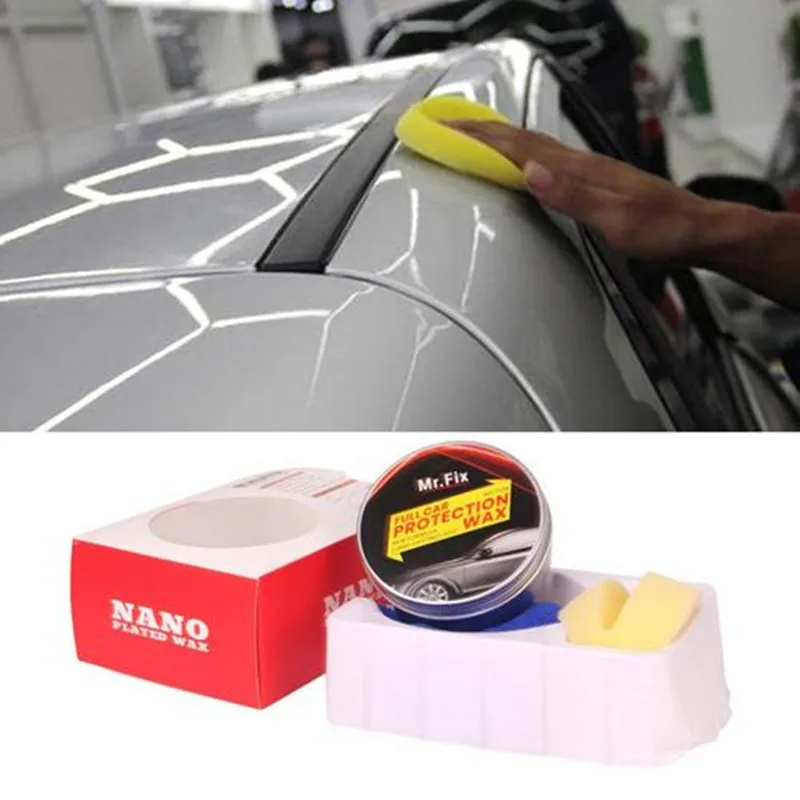 Автомобильный Воск Carnauba твердый воск для ухода за краской уход царапинами