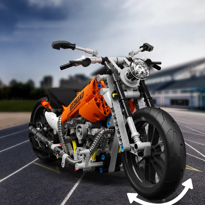 436/446 шт. Детский конструктор мотоцикл | Игрушки и хобби