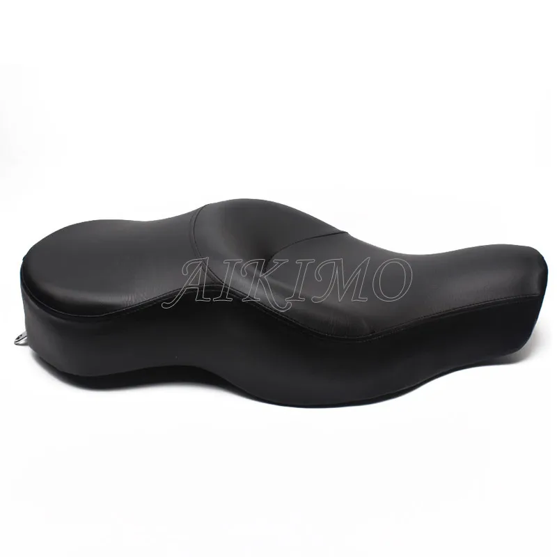 Мотоциклетные черный драйвер + пассажирские сиденья 2 два местный диван Tour