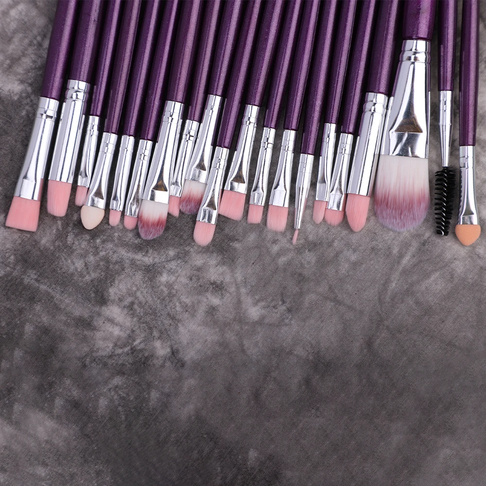 

FAYBeauty 20PCS Professional Makeup Cosmetics for Face Eyeshadow/Eyeliner/Eyebrow Foundation Brush High Quality Makeup Brush