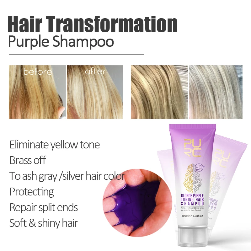 Нет желтый светлые волосы шампунь 100 мл сияющая краска для волос Цвет окрашенные