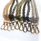 120 см приблизительно для ручки сумки, сменный кошелек сделай сам для ремней на плечо, серебряный ремень на цепочке для аксессуаров сумок