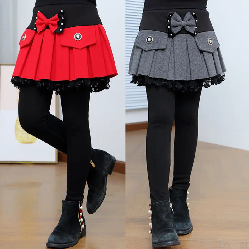 Зимние леггинсы для девочек штаны детские флисовые плотные теплые кюлоты из двух