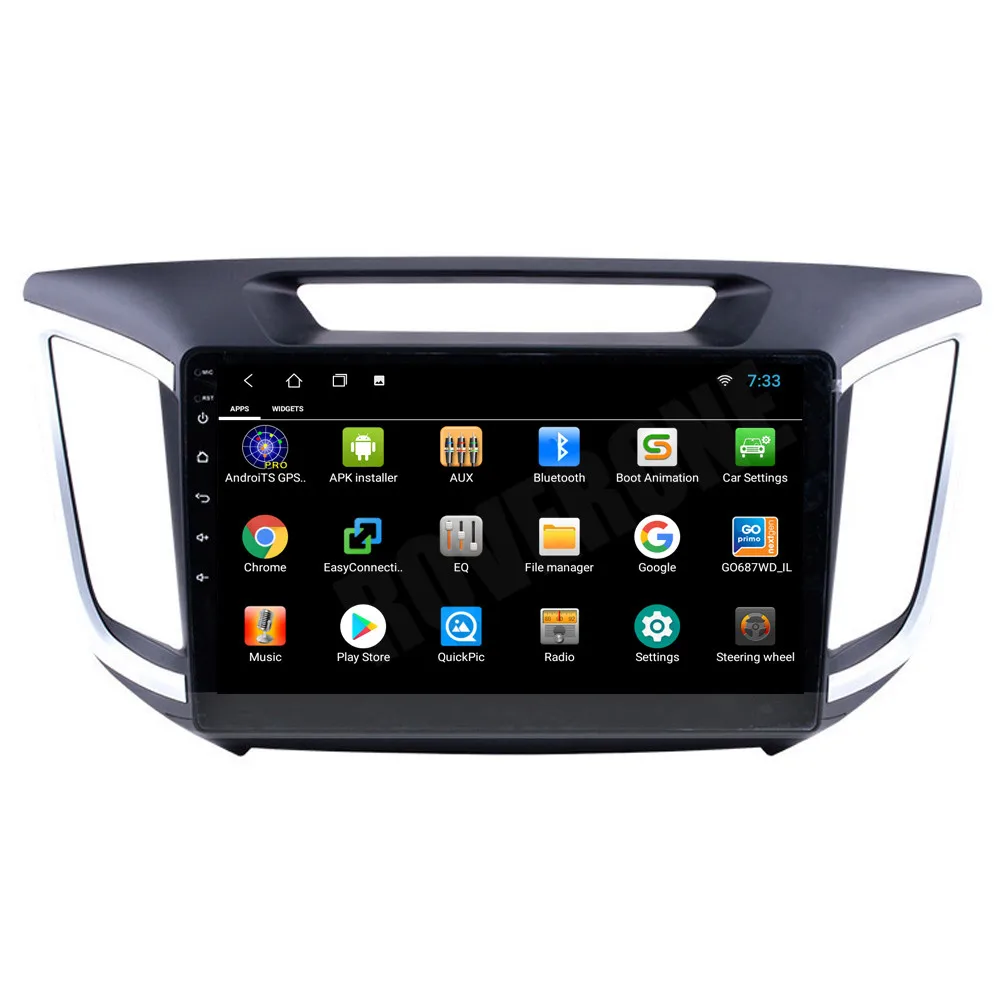 Автомагнитола для Hyundai IX25 Creta 2014 2015 2016 Android 10 стерео GPS навигация Navi Media