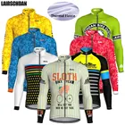 Зимняя мужская велосипедная Джерси SPTGRVO, теплая одежда для велоспорта, Мужская зимняя теплая флисовая велосипедная куртка с длинным рукавом для женщин