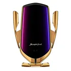 Быстрое автомобильное беспроводное зарядное устройство 10 Вт, держатель для IPhone 13 Pro 12Pro Max X Samsung S21 Ultra, Индукционная подставка для телефона с автоматической зарядкой