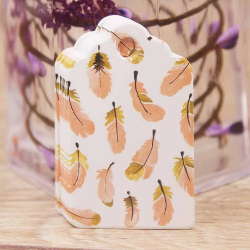100pcs/50 tag 50 string new arrival valentine day decoration gifts DIy scallop/round wedding favors label cookies/crafts | Украшения и