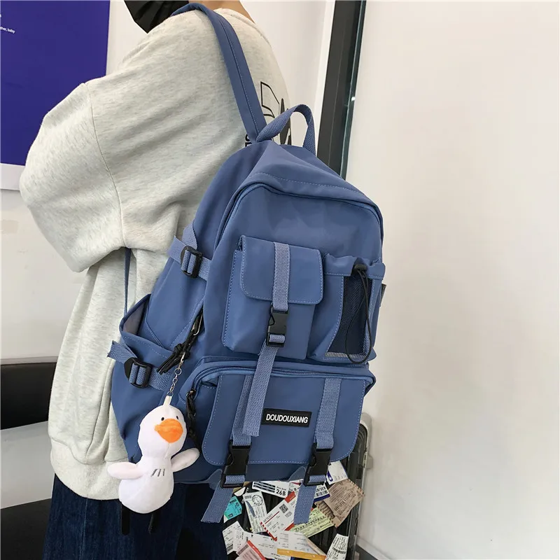 Нейлоновый рюкзак для женщин и мальчиков сетчатый дорожный ранец учеников школы