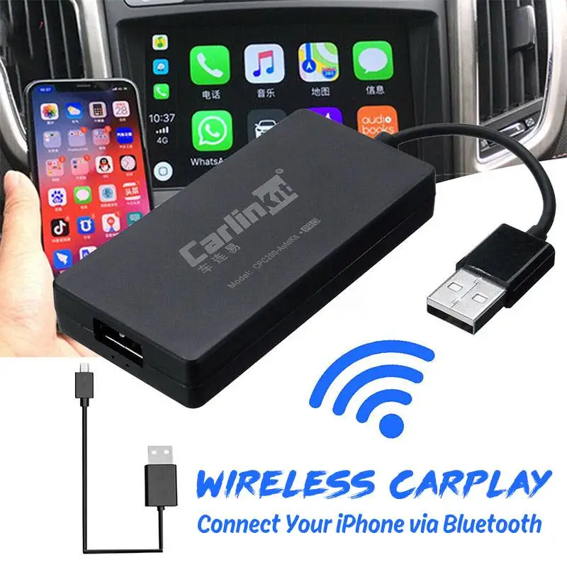 Беспроводной CarPlay Smart Link USB для Apple Внешний порт Mirrorlink Android навигационная система