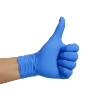 extra large heavy duty powder free black white blue nitrile disposable gloves tattooist mechanic food prep exam tattoo glove