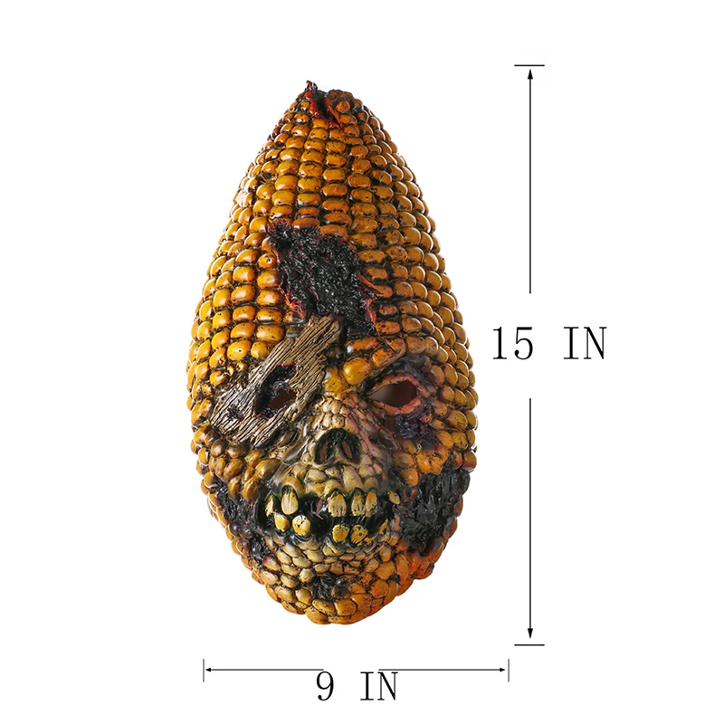 Хэллоуин театральная бутафория вечерние Рождественский Декор ожога маска в виде