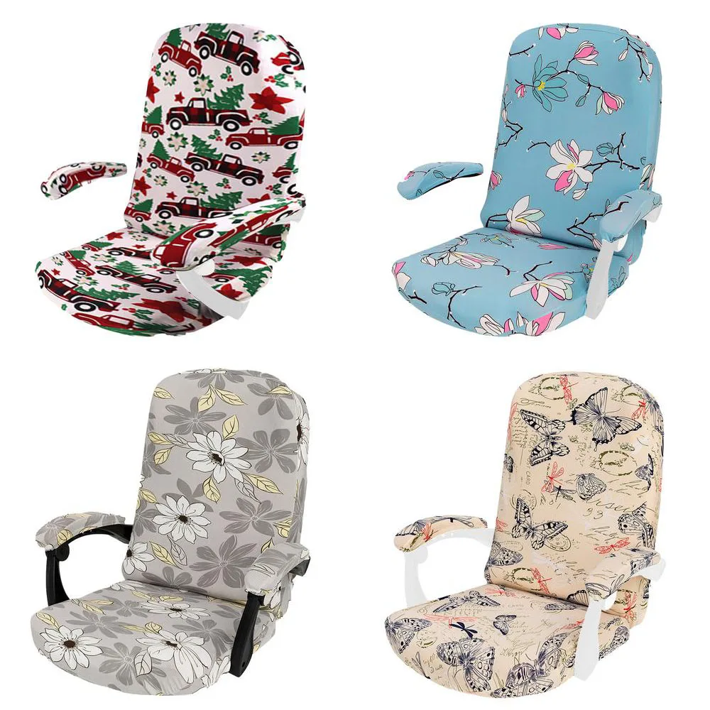

Office Rotating Computer Chair Cover Elastic Chair Cover Anti-dirty Removable Lift Chair Case Covers For Meeting Room Seat Cover