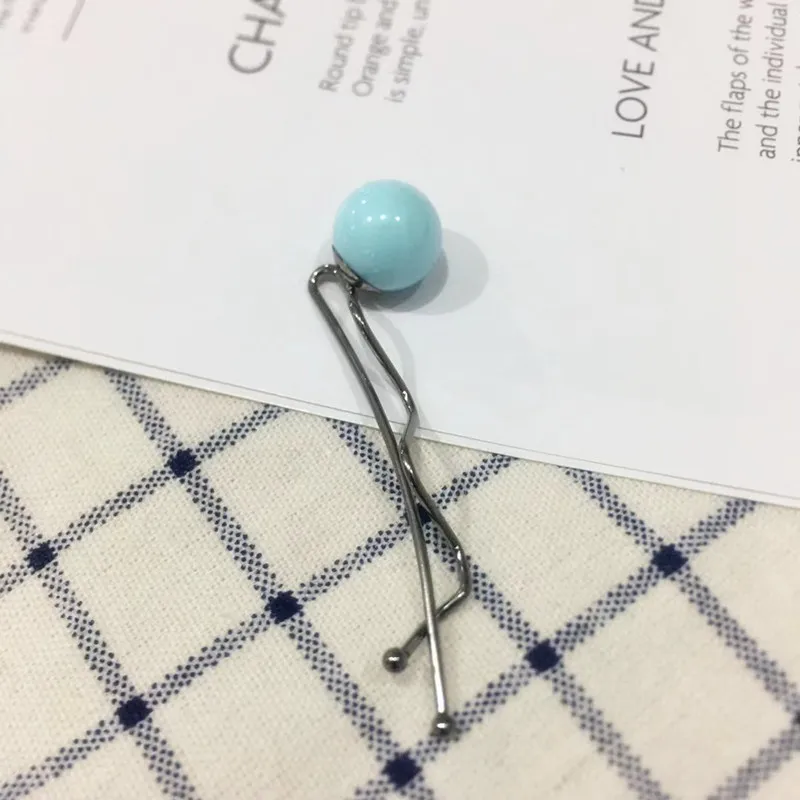 Новое поступление женские заколки для волос милые яркие цветные шарики