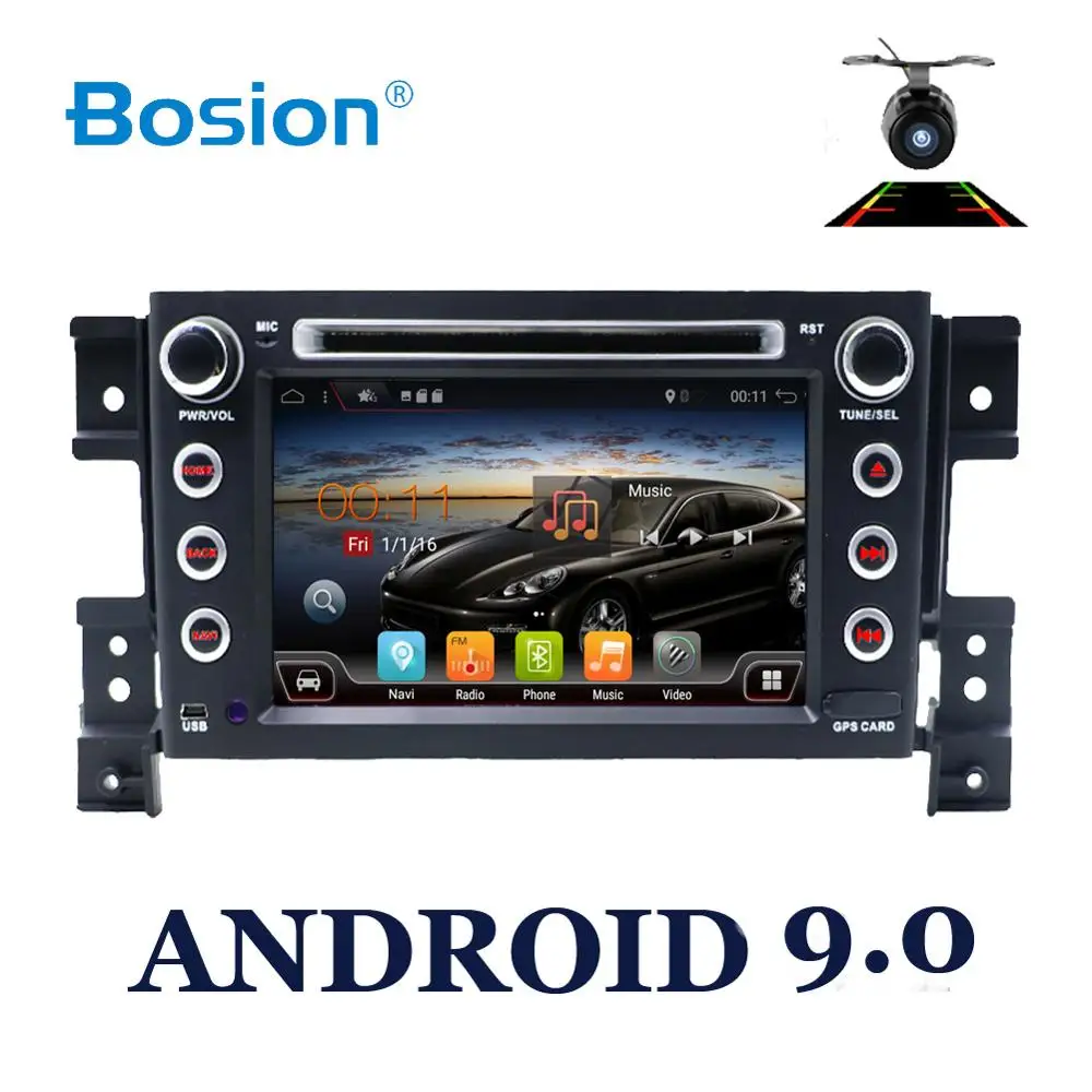 " 2 din android 9,0 Восьмиядерный автомобильный dvd-плеер для Suzuki grand vitara мультимедийный автомобильный Радио Стерео gps с камерой рулевого колеса