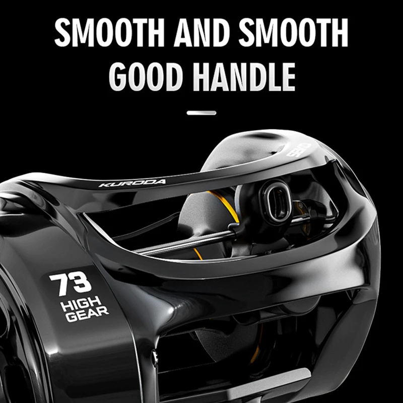 Металлическая Рыболовная катушка 18 Подшипники 10 кг Шестерни соотношение 7 3: 1