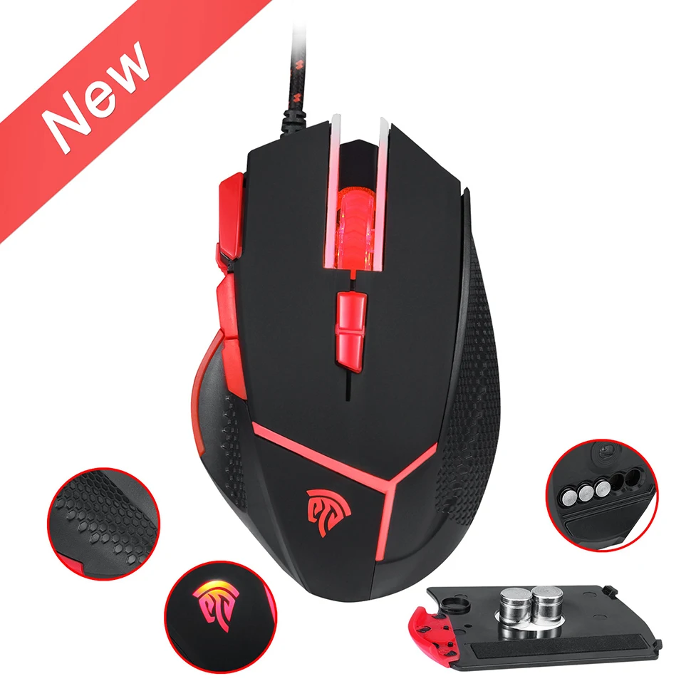 Игровая мышь, компьютерная Bluetooth мышь, 4000 dpi, 9 кнопок, RGB, задний светильник, оптическая проводная мышь, компьютерная мышь для ноутбука