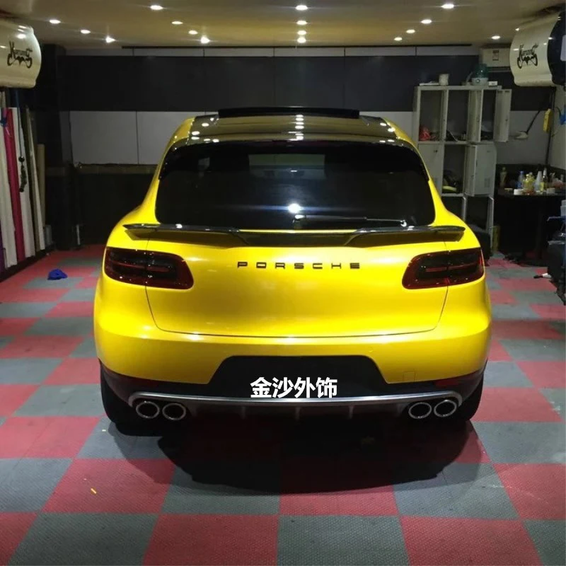 Задний спойлер из углеродного волокна для автомобиля Porsche Macan 2014 2019|Спойлеры и