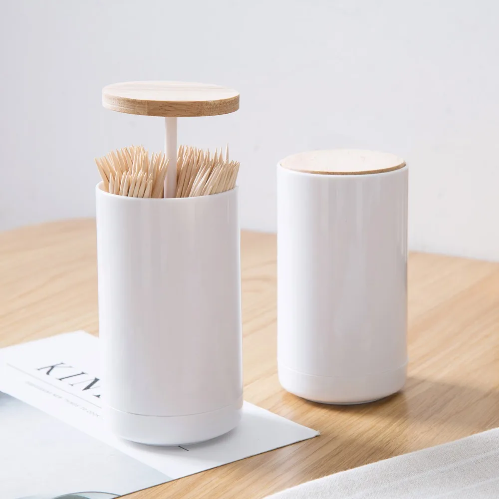 Фотообои с деревянной крышкой пластиковые фотообои держатель для ватных палочек