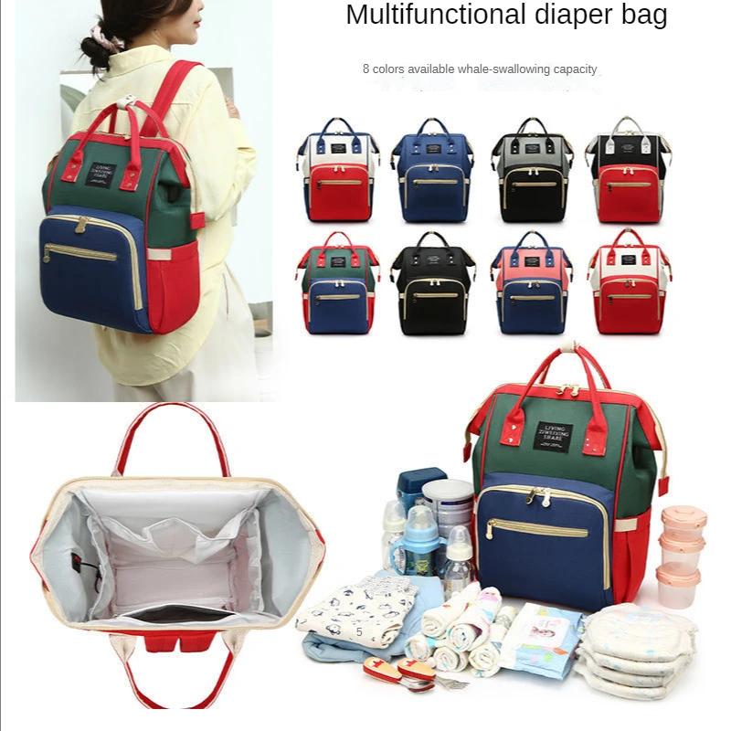 

Usb Diaper Mummy Bag New Styles Nappy Bag Large Capacity Baby Bag Backpack Maternity Designer Nursing Bag for Baby Care