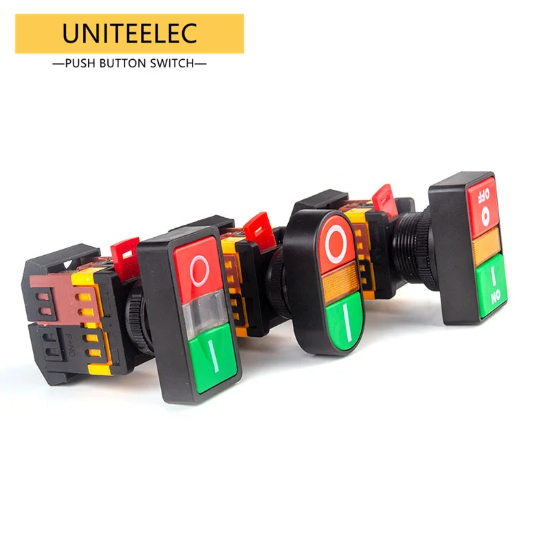 Самосброс/мгновенный выключатель освещения, 22 мм/25 мм/30 мм