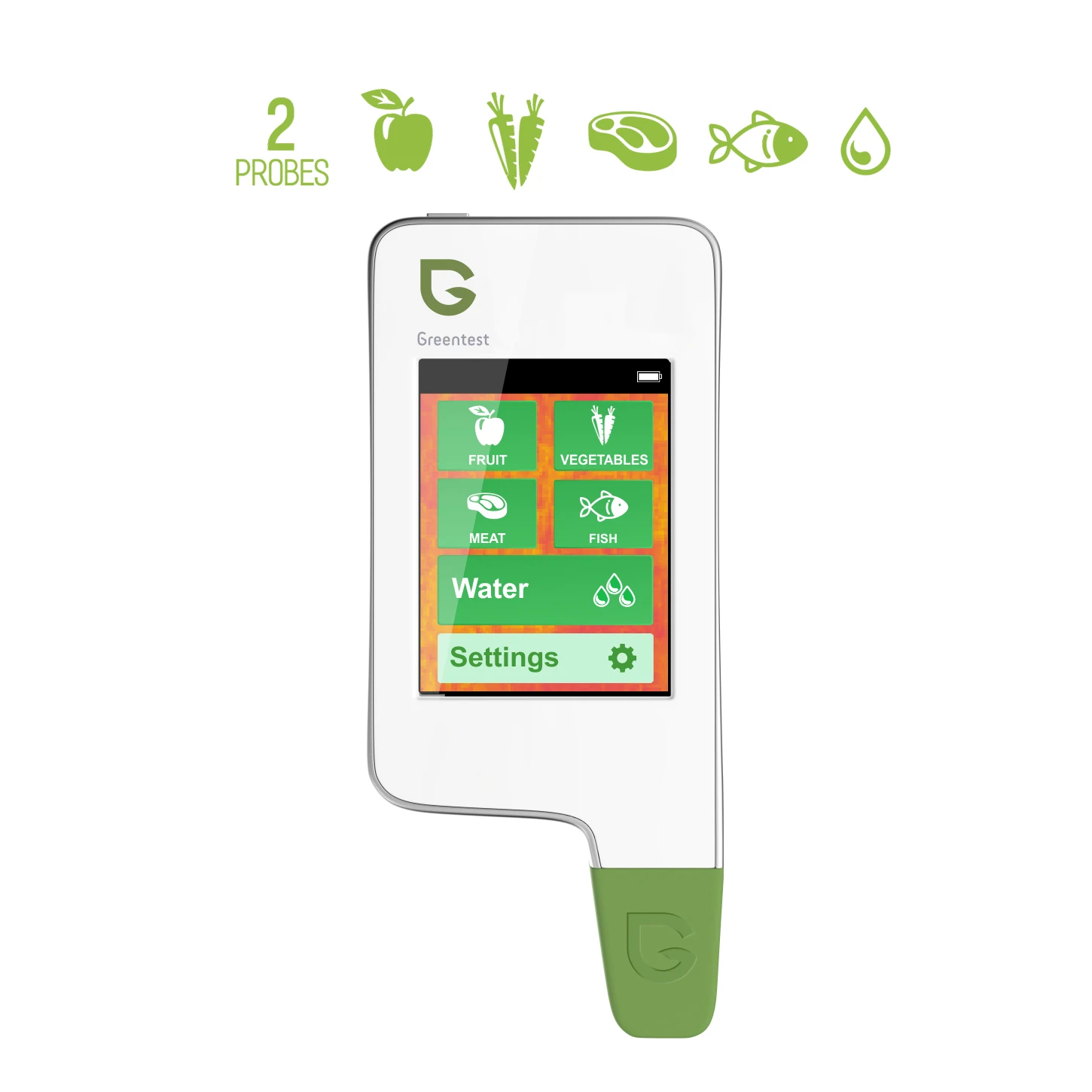 Greentest-3F TDS тестер воды+ нитратный тестер для фруктов, овощей, мяса и рыбы, домашняя еда цифровой детектор для ежедневного здоровья