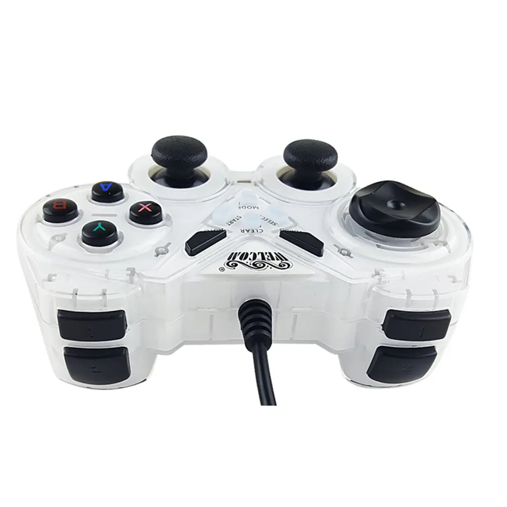 USB Wired Vibration Game Pad PC Controller Joystick Android Black Gamepad Joypad for Phone Computer Win/xp/ PS3 TV | Электроника