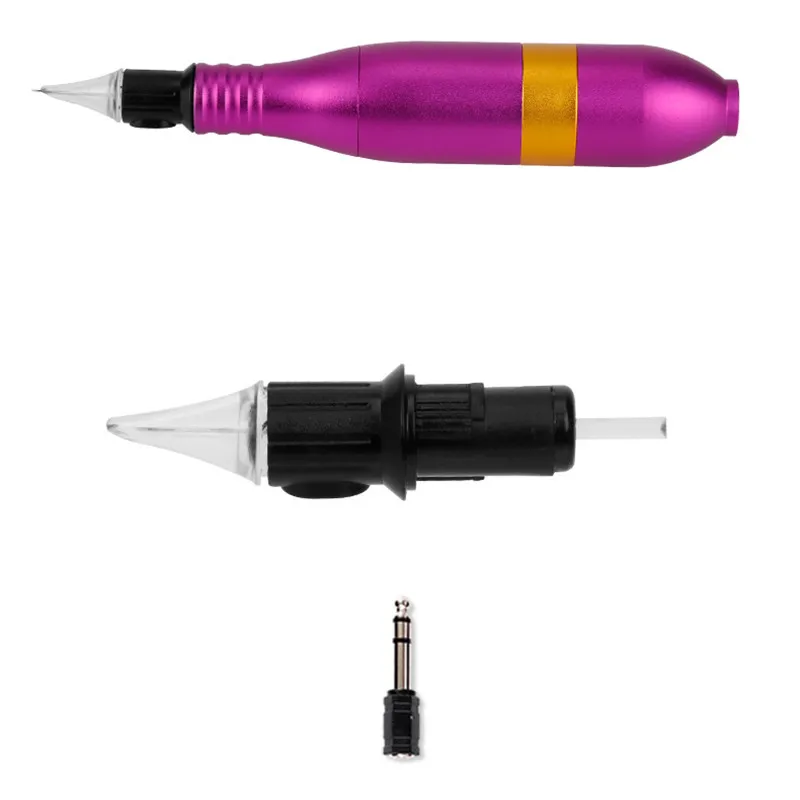 Полностью профессиональная тату машинка ручка пистолет вращающаяся 10 Вт