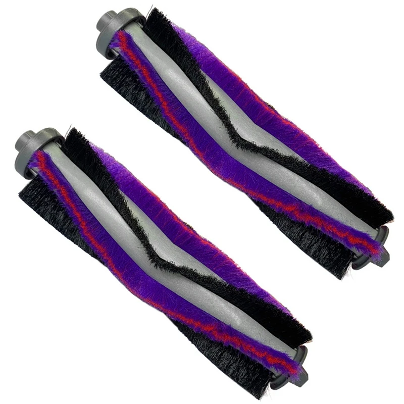 

2PCS Robot Vacuum Cleaner Main Roll Brush for Midea VCR08 Robotic Vacuum Cleaner Parts Accessories Replacement