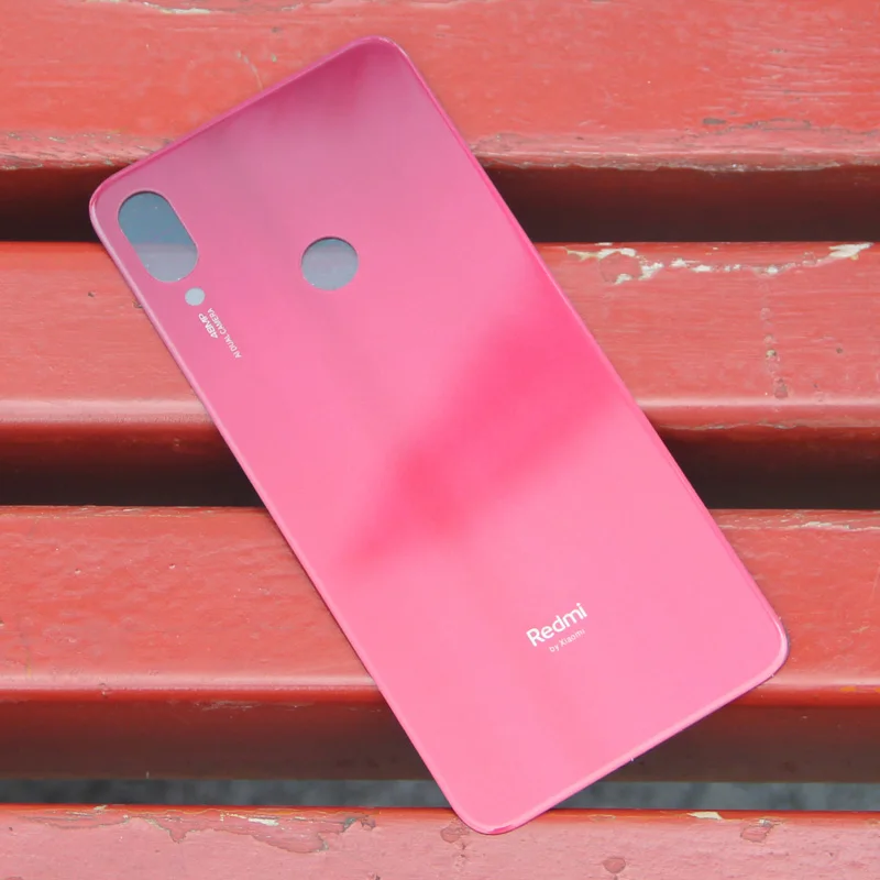 Оригинальный стеклянный аккумулятор XiaoMi задняя крышка для Xiaomi Redmi Note 7